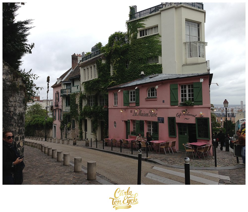 La Maison Rose in Montmartre Paris France 