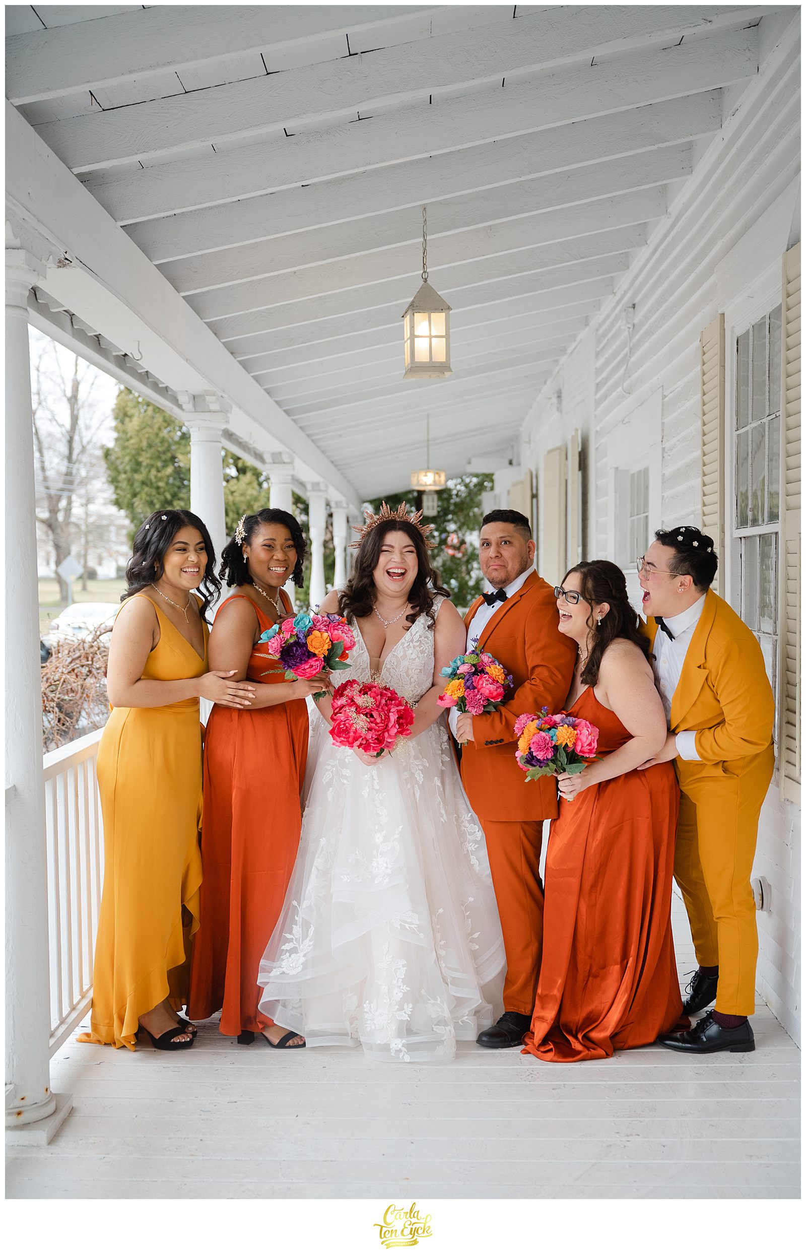 Colorful Lord Thompson Manor Wedding - Carla Ten Eyck