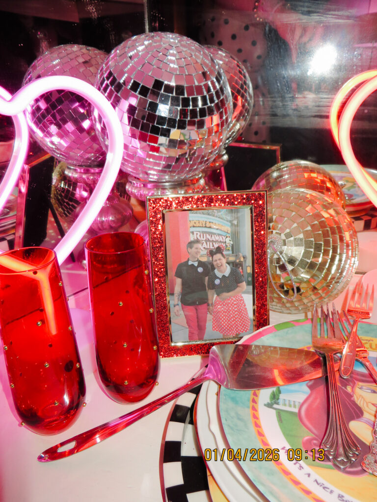 colorful wedding details LGBTQ hartford city hall elopement Disney Bounding 